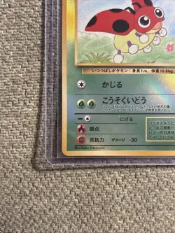 Pokemon TCG Ledyba Southern Islands 7 Reverse Holo Promo Card LP Condition - Image 5
