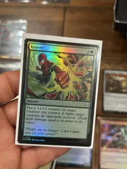 Magic the Gathering Spider-Man opened box (86) card lot including Foil Scene - Image 5