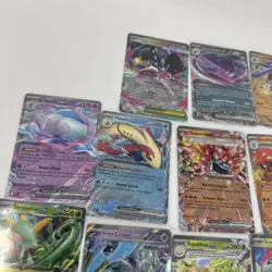 Pokemon Mega Evolution Surging Sparks EX Rare Holo Mixed Cards Lot Of 18 Cards - Image 4