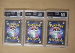 PSA 10 Radiant Charizard Venusaur Blastoise Set 011/071 Pokemon Go Card Japanese - Image 2