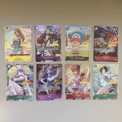 One Piece TCG CS 25-26 Championship Event Pack Promo Full Set - 8 Cards NM+ ENG - Image 1