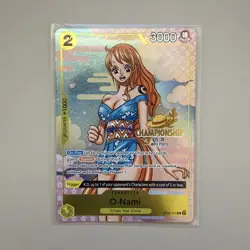 One Piece TCG CS 25-26 Championship Event Pack Promo Full Set - 8 Cards NM+ ENG - Image 3