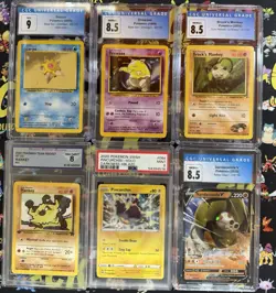 Lot of 6 Pokemon TCG Graded Cards. CGC. PSA. DSG - Image 1