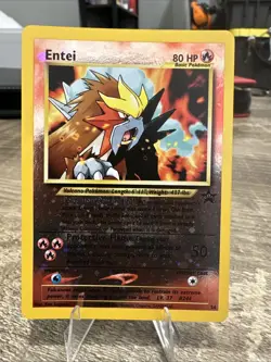 Pokemon Entei TCG Black Star Promos Holo Card 34 Wizards of the Coast Near Mint! - Image 1