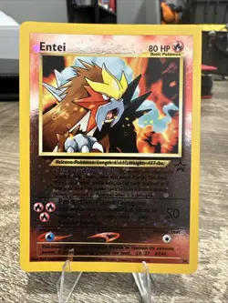 Pokemon Entei TCG Black Star Promos Holo Card 34 Wizards of the Coast Near Mint! - Image 2