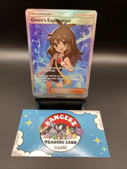 Pokemon TCG Unbroken Bonds Greens Exploration Full Art Card 209/214 - Image 1