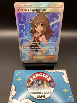 Pokemon TCG Unbroken Bonds Greens Exploration Full Art Card 209/214 - Image 4
