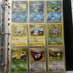 Pokemon Card Binder Lot Holo Foil Base Collection Cards Original WOTC 1999 + - Image 5