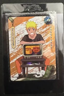 PSA Magazine Kayou NARUTO Uzumaki Promo Card NRSA-PR-003 Foil Holi Shippuden - Image 1