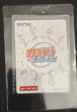 PSA Magazine Kayou NARUTO Uzumaki Promo Card NRSA-PR-003 Foil Holi Shippuden - Image 2
