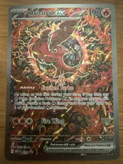 Pokemon Oricorio EX Black Star Promo Card 024 Phantasmal Flames - Image 1