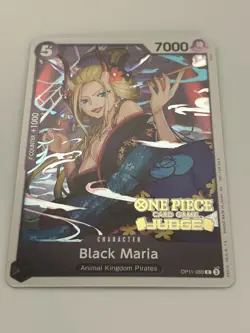 Black Maria (Judge Pack Vol. 7) OP11-089 One Piece Promotion Cards Foil - Image 1