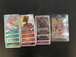 Lot of (12) Assorted One Piece TCG OP-12 SEC & SR Cards - Image 1