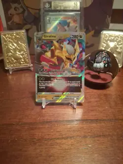 Pokemon TCG Giratina VSTAR 131/196 Lost Origin Ultra Rare Holo Card NM Condition - Image 1