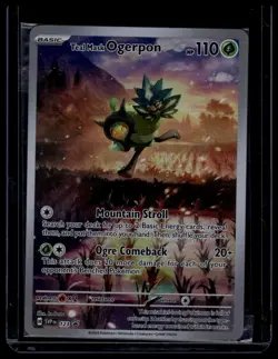 Scarlet & Violet Promo Card - Teal Mask Ogerpon / 123 Pokemon TCG SEALED - Image 1