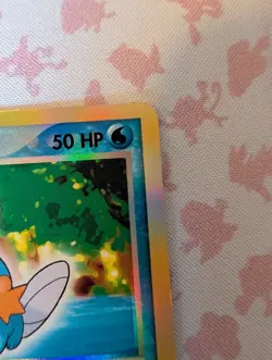 Pokemon TCG Mudkip Reverse Holo Card 60/109 EX Ruby & Sapphire 2003 LP E Reader - Image 4