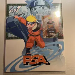 PSA Magazine x Kayou Exclusive NARUTO UZUMAKI PROMO CARD and Magazine Base Cover - Image 5