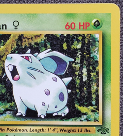 1st Edition Nidoran - Jungle - #57/64 - Vintage Pokemon Card 1999 WOTC - Image 3