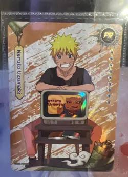 PSA Magazine X layout Naruto Uzumaki Promo Card SEALED Naruto Shippuden L - Image 1