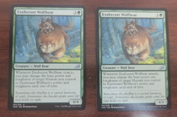 MTG Exuberant Wolfbear Ikoria: Lair of Behemoths 151/274 Regular Uncommon x2 - Image 1