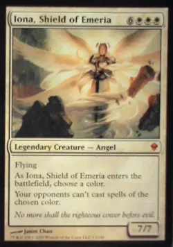 Iona, Shield of Emeria - Zendikar: #13, Magic: The Gathering Lp C287 - Image 1