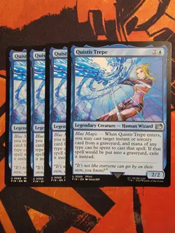 4X QUISTIS TREPE 0066 MTG NM Final Fantasy Playset Regular - Image 1