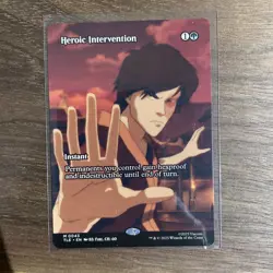 Heroic Intervention MINT Borderless 43 Avatar Eternal TLE MTG Mythic Unplayed NM - Image 1