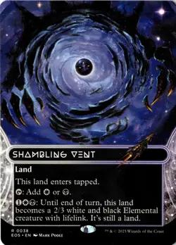 Shambling Vent (0038) (Borderless) R Edge of Eternities: Stellar Sights 38 NM - Image 1