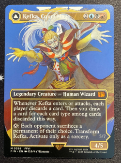 Kefka, Court Mage Borderless - FIN 0398 NM - Magic the Gathering Regular - Image 1