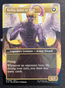 Kefka, Court Mage Borderless - FIN 0398 NM - Magic the Gathering Regular - Image 2