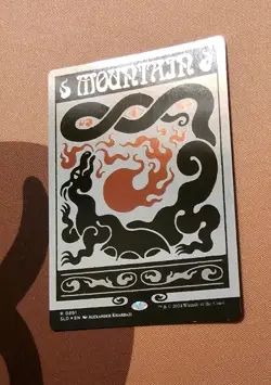 MTG Mountain (0891) x1 NM *Rainbow Foil* from Secret Lair Drop Series - Image 2