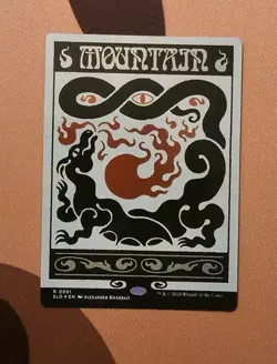 MTG Mountain (0891) x1 NM *Rainbow Foil* from Secret Lair Drop Series - Image 4
