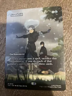 MTG Standstill Borderless Non Foil Avatar: The Last Airbender NM Free Shipping - Image 1