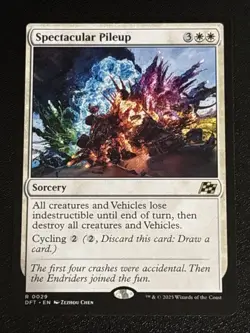 MTG Aetherdrift Spectacular Pileup 0029 NM Rare - Image 1