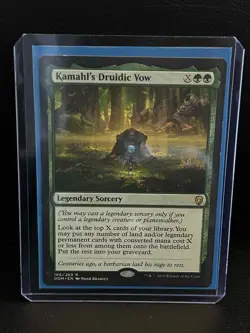 Kamahl's Druidic Vow Dominaria Magic: the Gathering Lightly Played, English - Image 1