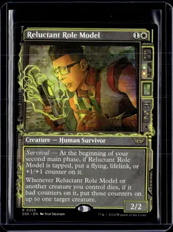 Reluctant Role Model - 303 - DSK - NM - MTG Magic the Gathering - Image 1