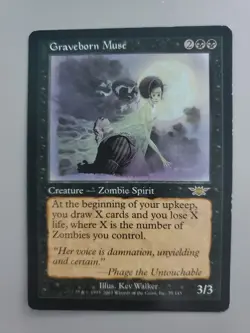 MTG Graveborn Muse Legions Regular Rare LP - Image 1