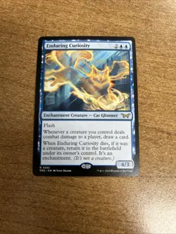 Enduring Curiosity Duskmourn: House of Horror Regular NM-M Unplayed MTG 0051 - Image 1