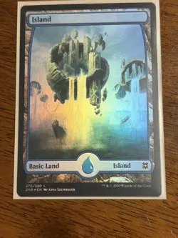 Island (270) - Full Art Zendikar Rising [Foil] - Magic The Gathering (MTG) [NM] - Image 3