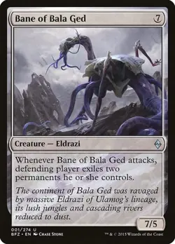 Bane of Bala Ged [Battle for Zendikar] Foil Near Mint - Image 1