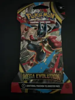 (VERY HEAVY) 33.15g Pokemon TCG Mega Evolution Sleeved Booster Pack (SEALED)✅ - Image 2