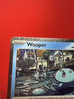 Wooper Cosmos Holo Black Star Promo - SVP155 Pokemon Card NM #436 - Image 5