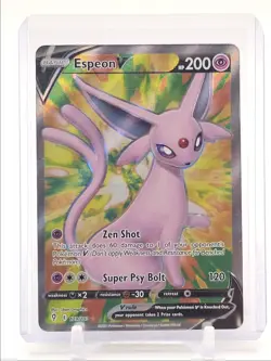 ESPEON 2021 POKEMON SWORD & SHIELD EVOLVING SKIES ULTRA RARE 179/203 Q2283 - Image 1