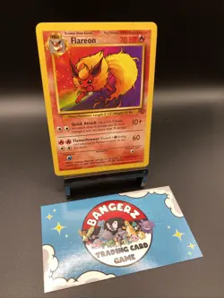Pokemon TCG Flareon #19/64 Jungle Non Holo 1999 WOTC VTG Rare Card 1999 - Image 3