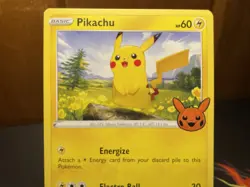 Pikachu 49/203 - 2022 Trick or Trade BOOster - Pokemon TCG - PACK FRESH MINT - Image 3