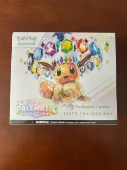 Pokemon Center Prismatic Evolutions Elite Trainer Box PC ETB New Factory Sealed - Image 2