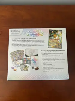 Pokemon Center Prismatic Evolutions Elite Trainer Box PC ETB New Factory Sealed - Image 4
