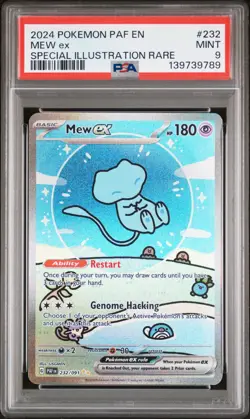 Pokemon Mew EX 'Bubble Mew' Sir 232/091 Paldean Fates English TAG 9 - Image 4