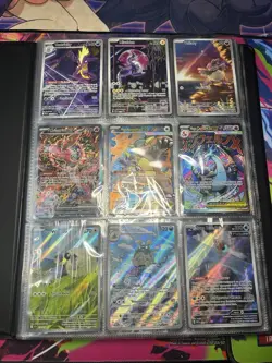 Pokemon Binder Collection Lot (SIR, Art Rares, Full Arts, exs, Pokeballs, & Etc) - Image 3
