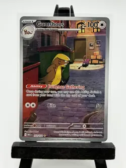 Gumshoos - 153/132 - Illustration Rare NM-Mint Pokemon ME01 - Mega Evolution - Image 1